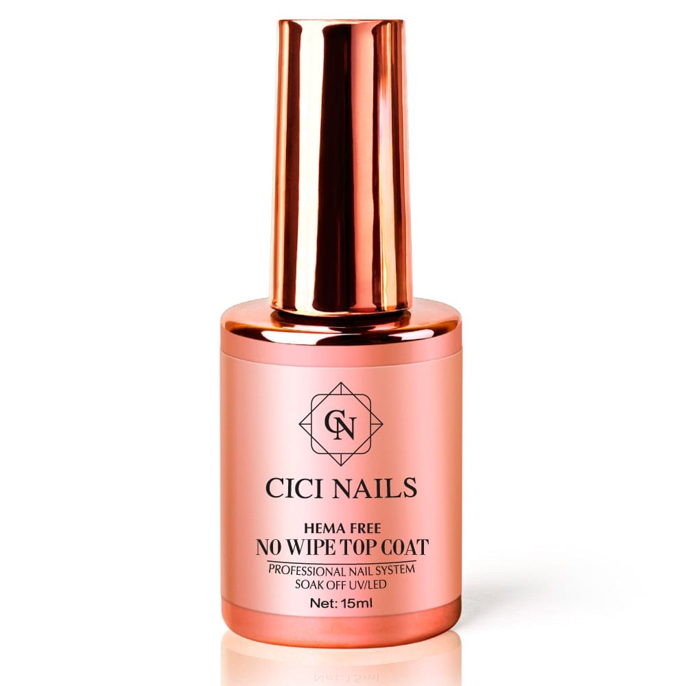 The Amazing Nude 06 - No Wipe glossy top coat HEMA/TPO free - 15ml